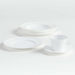 White Pearl 5-Piece Place Setting
