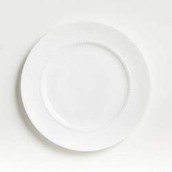 White Pearl Dinner Plate